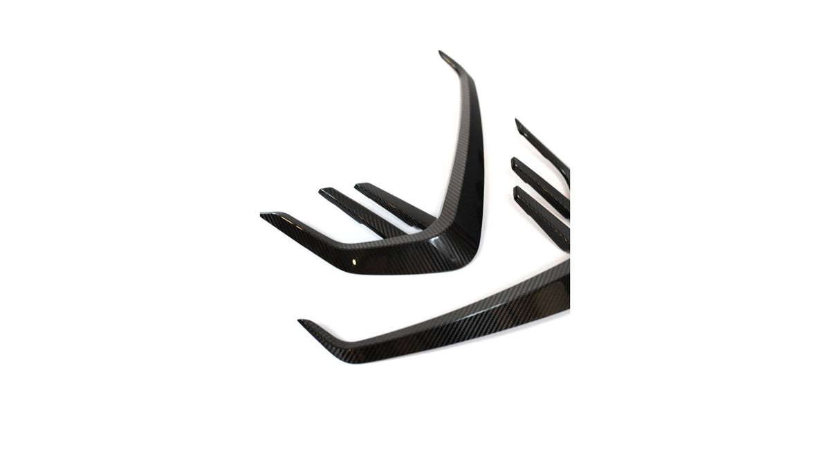 NWCarbon Haus G8X Dry Carbon Fiber Fender Accents-Exterior-Silicon Valley Bimmer