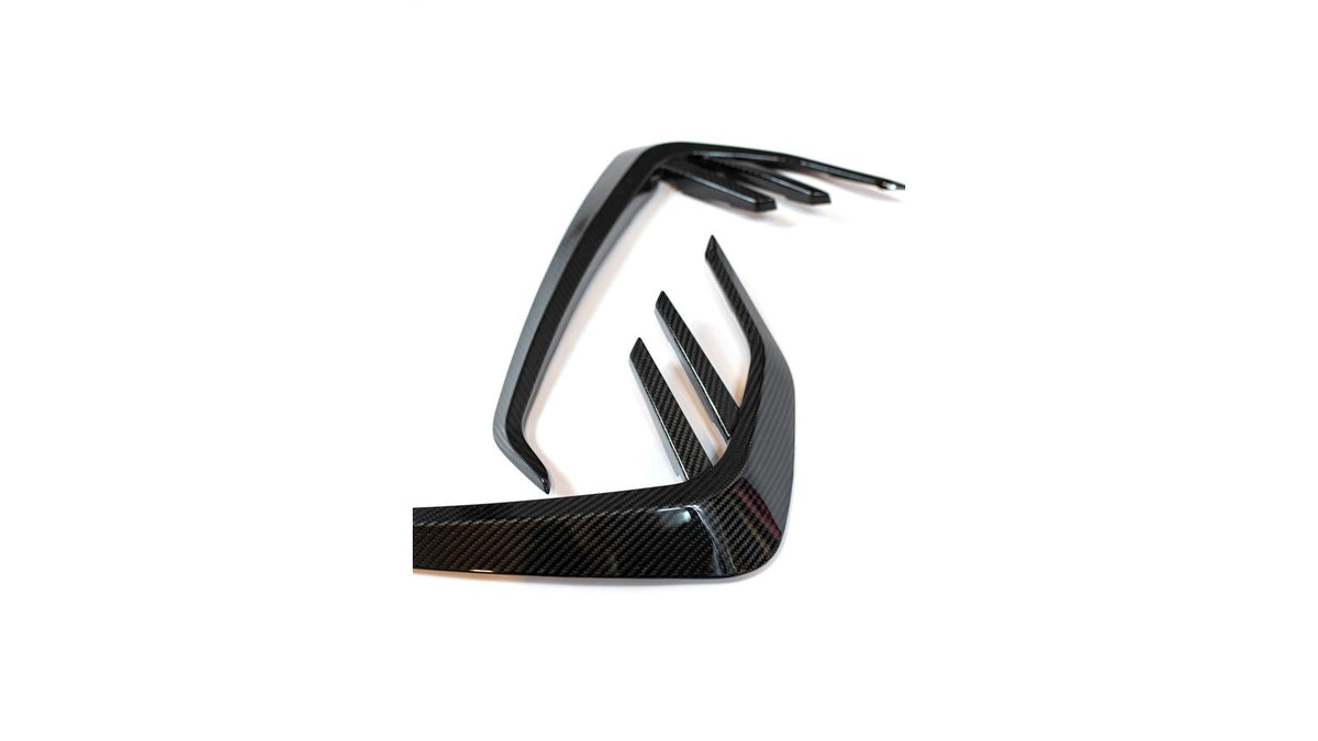 NWCarbon Haus G8X Dry Carbon Fiber Fender Accents-Exterior-Silicon Valley Bimmer