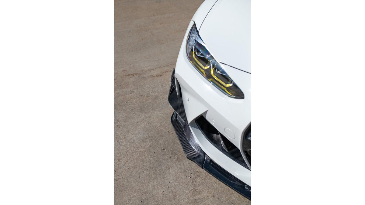 NWCarbon Haus G8X Dry Carbon Fiber Front Canards-Exterior-Silicon Valley Bimmer