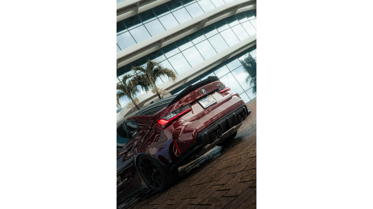 NWCarbon Haus G8X Dry Carbon Fiber High Kick Spoiler-Exterior-Silicon Valley Bimmer