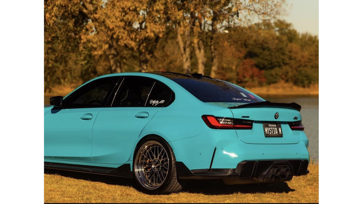 NWCarbon Haus G8X Dry Carbon Fiber MP Rear Splitters-Exterior-Silicon Valley Bimmer