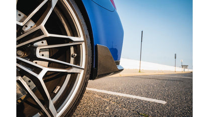 NWCarbon Haus G8X Dry Carbon Fiber MP Rear Splitters-Exterior-Silicon Valley Bimmer