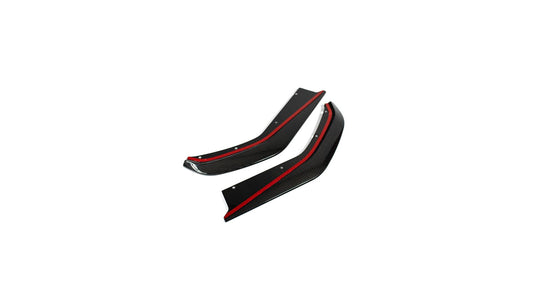 NWCarbon Haus G8X Dry Carbon Fiber Rear Skirt Extensions-Exterior-Silicon Valley Bimmer