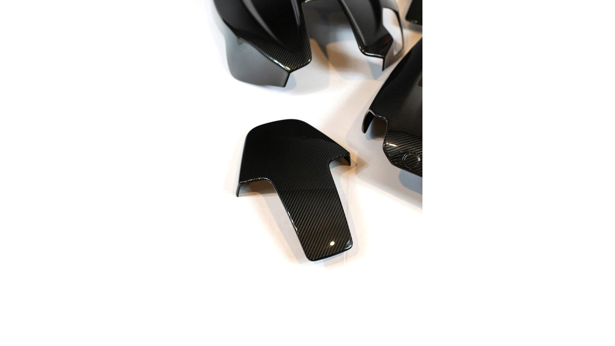 NWCarbon Haus G8X Dry Carbon Fiber Seat Back Covers-Interior-Silicon Valley Bimmer