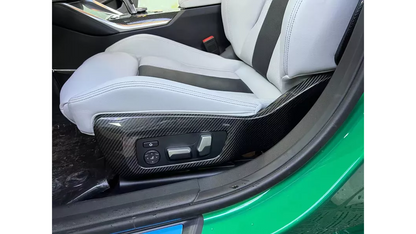 NWCarbon Haus G8X Dry Carbon Fiber Side Seat Cover-Interior-Silicon Valley Bimmer