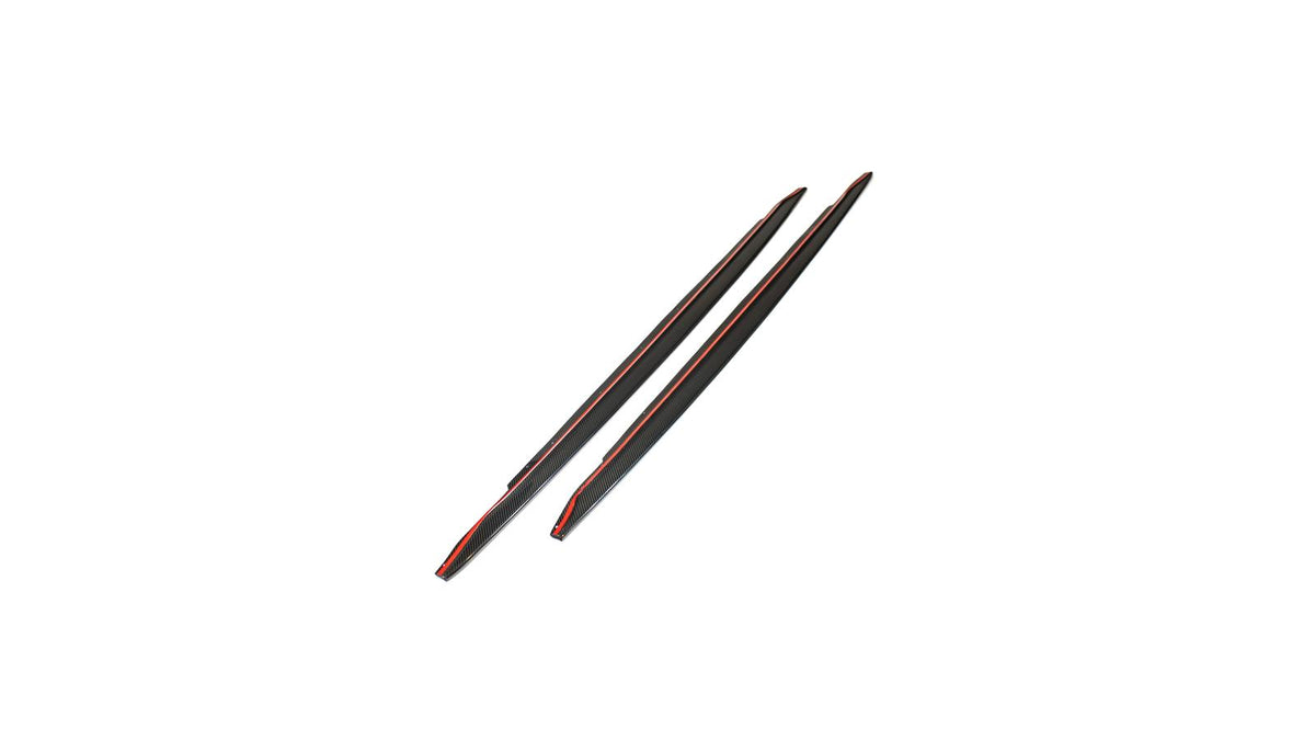 NWCarbon Haus G8X Dry Carbon Fiber Side Skirt Extensions-Exterior-Silicon Valley Bimmer