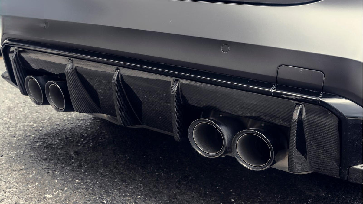 NWCarbon Haus G8X Dry Carbon Fiber V1 Diffuser-Exterior-Silicon Valley Bimmer