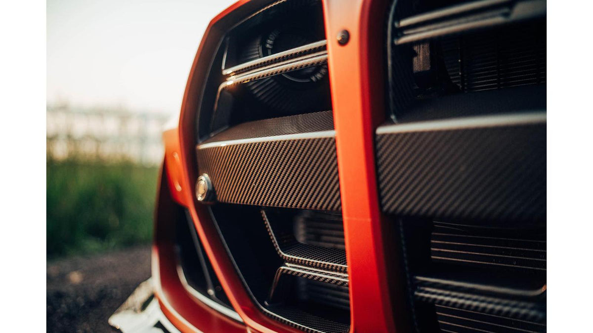 NWCarbon Haus G8X Dry Carbon Fiber V2 Grill With or Without ACC-Exterior-Silicon Valley Bimmer