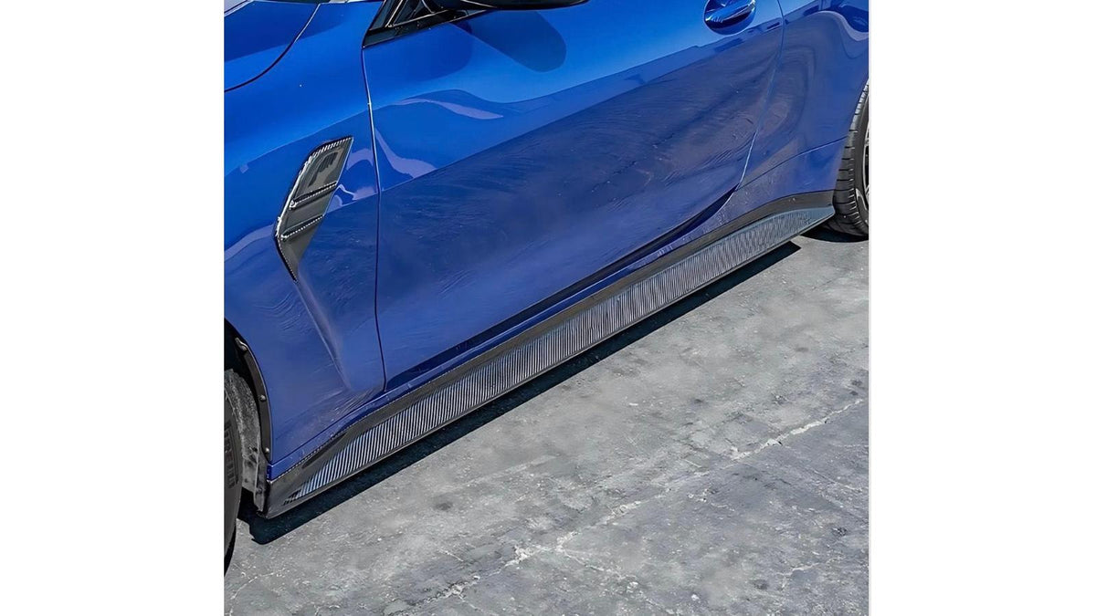 NWCarbon Haus G8X Dry Carbon Fiber V2 Side Skirts-Exterior-Silicon Valley Bimmer