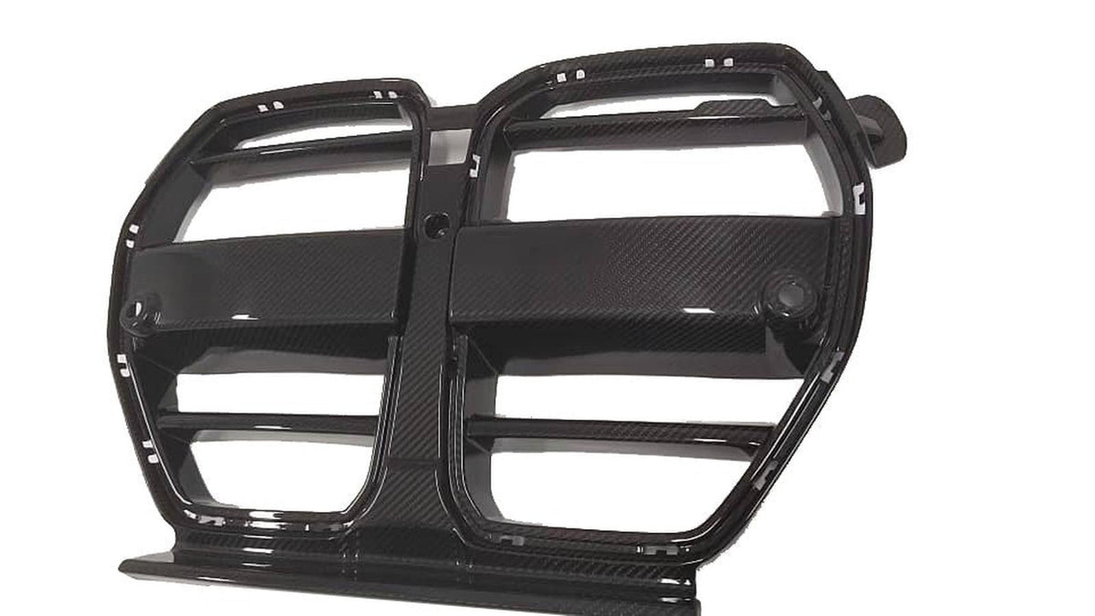 NWCarbon Haus G8X Dry Carbon Fiber V3.2 Grills (One Piece)-Exterior-Silicon Valley Bimmer