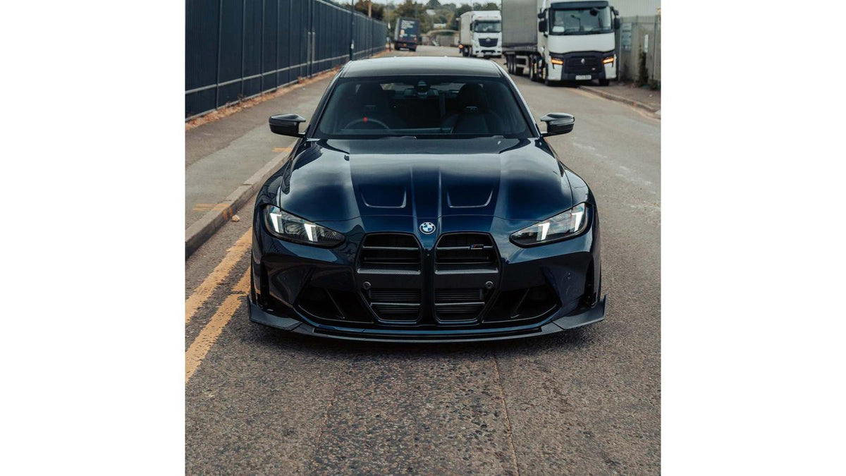 NWCarbon Haus G8X Dry Carbon Fiber V3.2 Grills (One Piece)-Exterior-Silicon Valley Bimmer