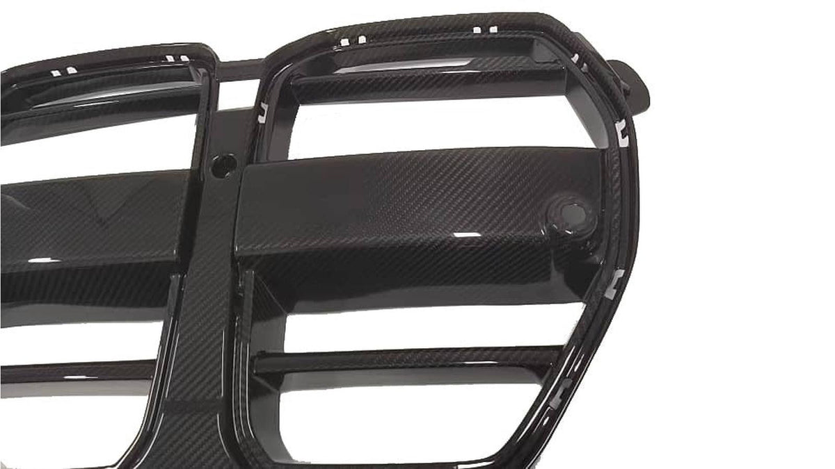 NWCarbon Haus G8X Dry Carbon Fiber V3.2 Grills (One Piece)-Exterior-Silicon Valley Bimmer