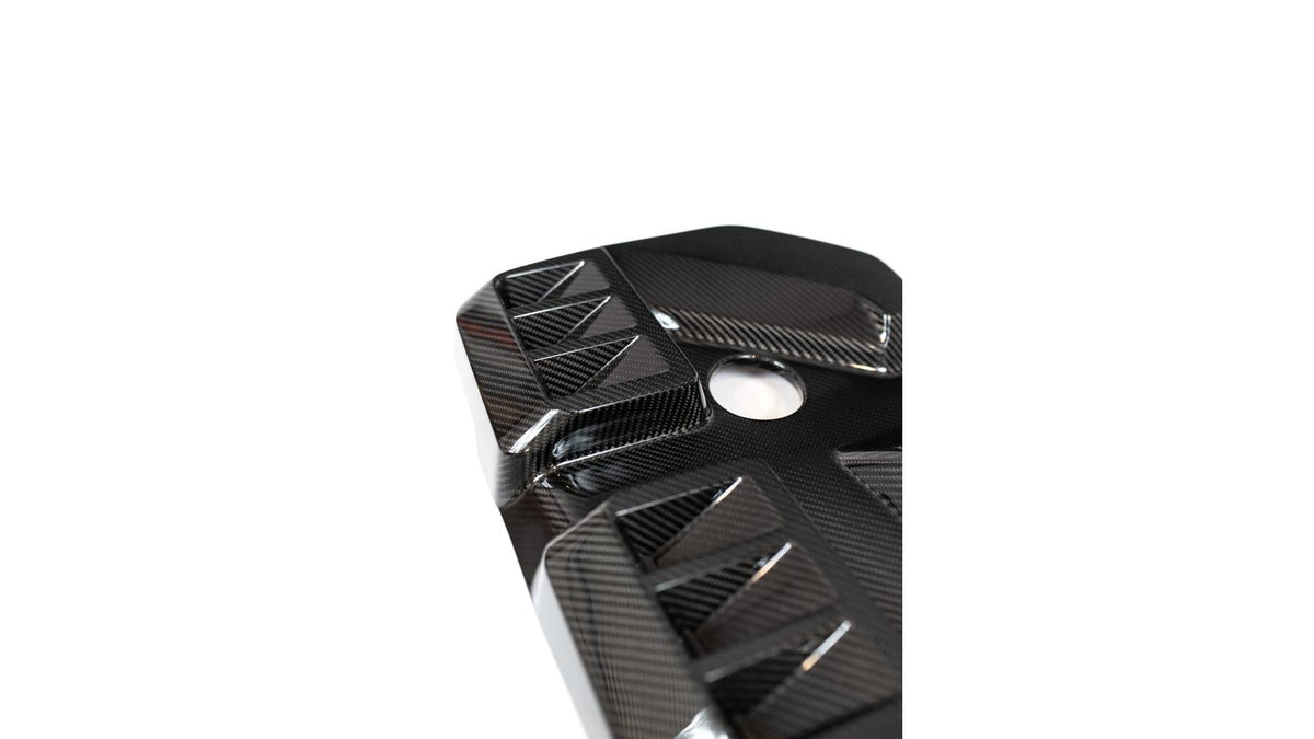 NWCarbon Haus G8X Dry Gloss/Matte Carbon Fiber Engine Cover-Exterior-Silicon Valley Bimmer