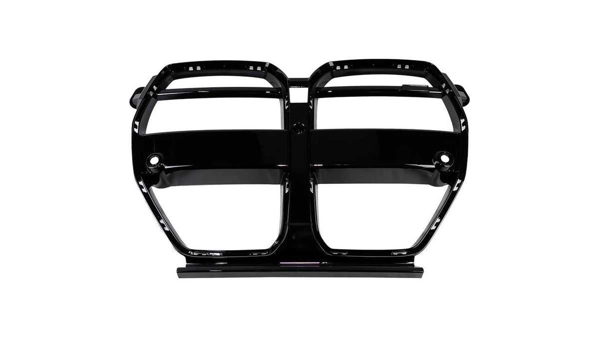 NWCarbon Haus G8X Gloss Black V1.2 Grills (One Piece)-Exterior-Silicon Valley Bimmer