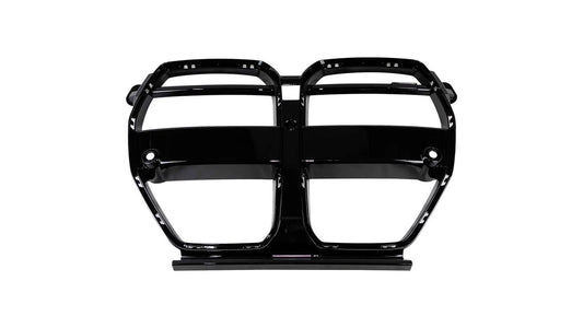 NWCarbon Haus G8X Gloss Black V1.2 Grills (One Piece)-Exterior-Silicon Valley Bimmer