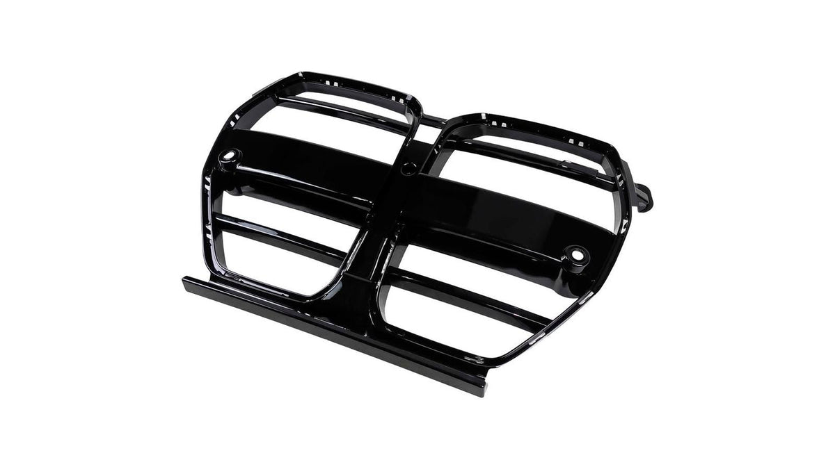 NWCarbon Haus G8X Gloss Black V3.2 Grills (One Piece)-Exterior-Silicon Valley Bimmer