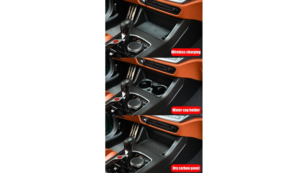 NWCarbon Haus G8X M3/M4 Dry Carbon Fiber Center Console-Interior-Silicon Valley Bimmer