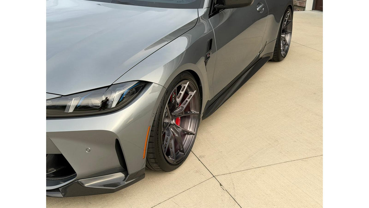NWCarbon Haus G8X OEM Dry Carbon Fiber Side Skirts-Exterior-Silicon Valley Bimmer