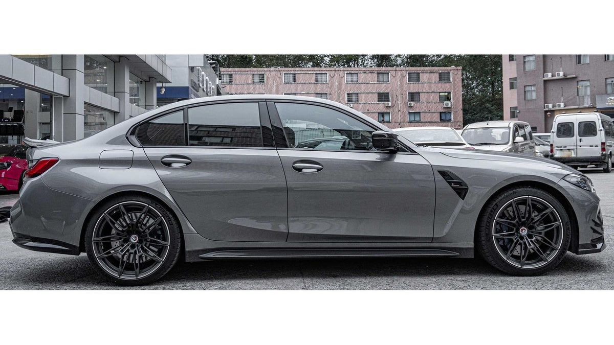 NWCarbon Haus G8X OEM Dry Carbon Fiber Side Skirts-Exterior-Silicon Valley Bimmer