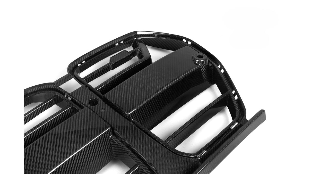 NWCarbon Haus G8X SQ-A Dry Carbon Fiber Grill-Exterior-Silicon Valley Bimmer