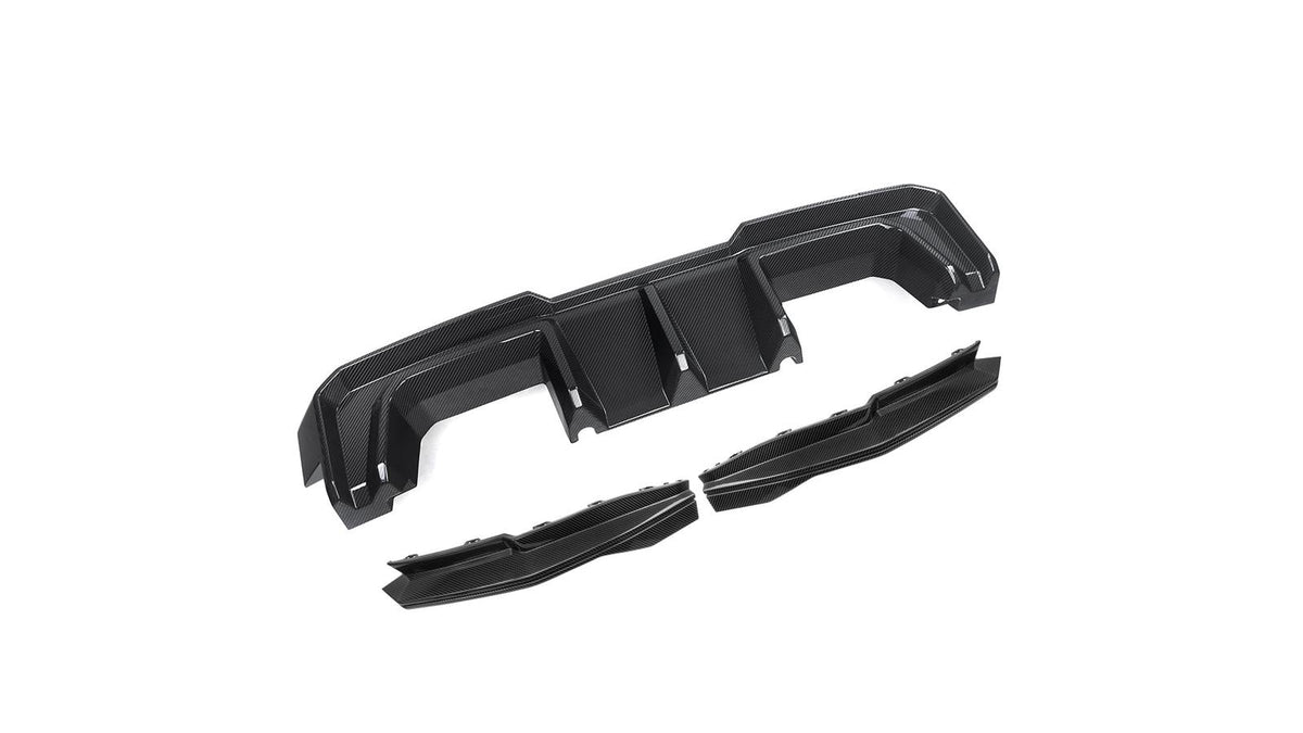NWCarbon Haus G8X SQ-B Style Dry Carbon Fiber Rear Diffuser Set-Exterior-Silicon Valley Bimmer