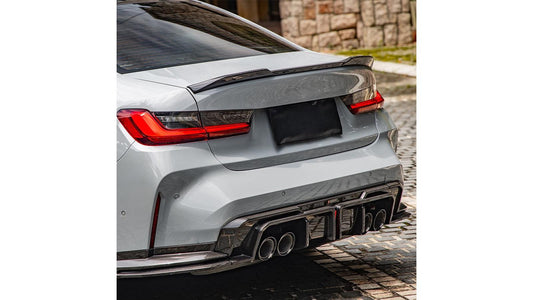 NWCarbon Haus G8X SQ Carbon Fiber Rear Diffuser/Splitters Combo-Exterior-Silicon Valley Bimmer