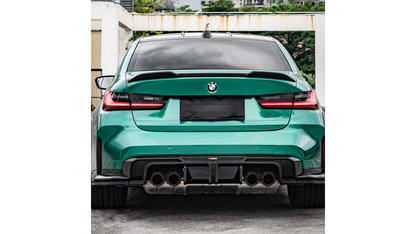 NWCarbon Haus G8X SQ Carbon Fiber Rear Diffuser/Splitters Combo-Exterior-Silicon Valley Bimmer