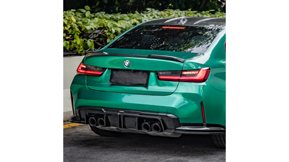 NWCarbon Haus G8X SQ Carbon Fiber Rear Diffuser/Splitters Combo-Exterior-Silicon Valley Bimmer