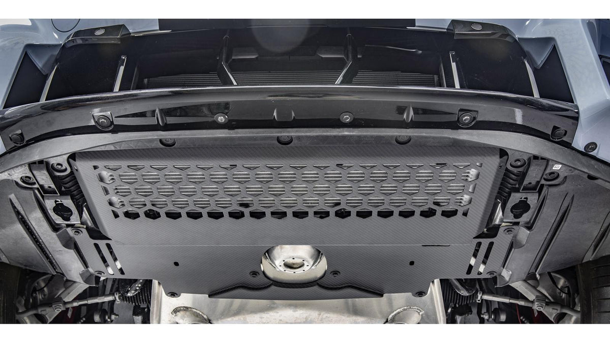 NWCarbon Haus G8X SQ Dry Carbon Skid Plate-Exterior-Silicon Valley Bimmer