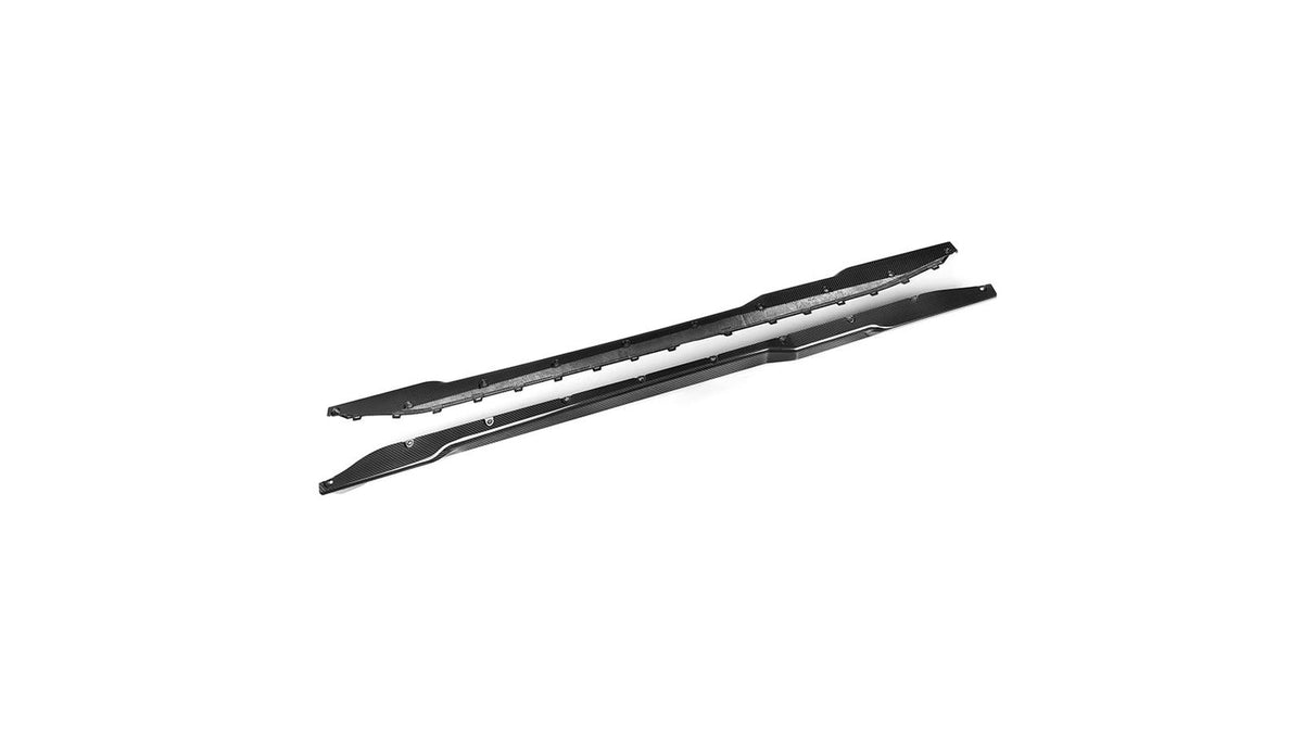 NWCarbon Haus G8X SQ Style Carbon Fiber Side Skirts-Exterior-Silicon Valley Bimmer