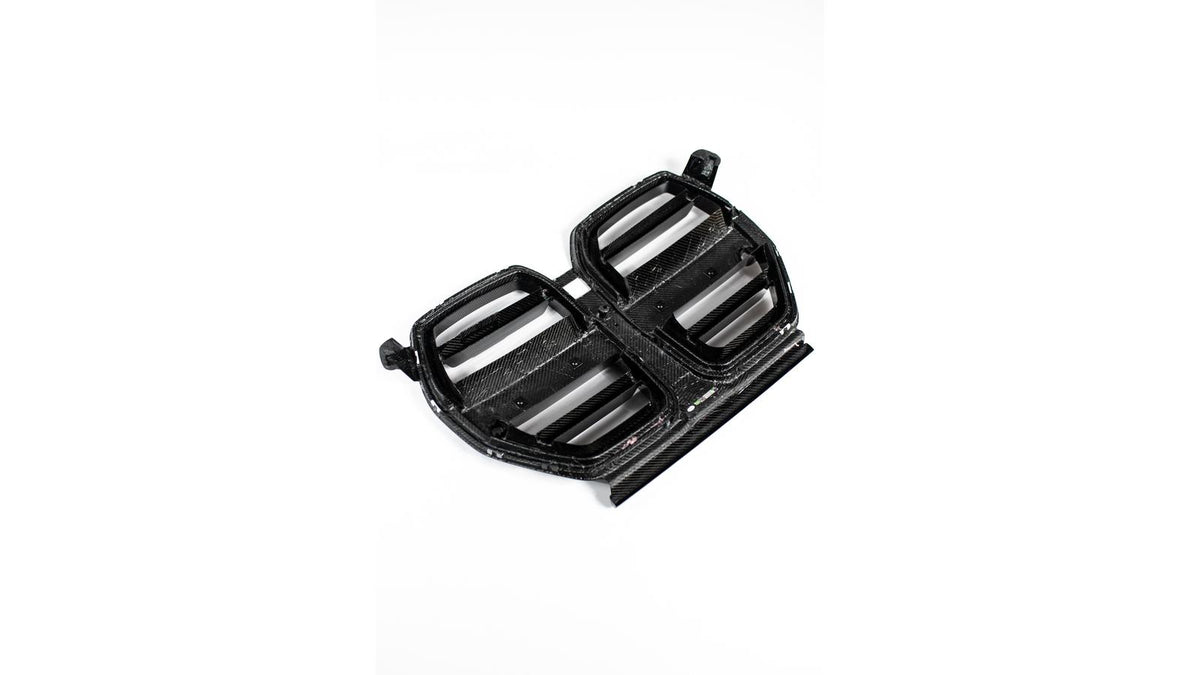 NWCarbon Haus G8X SQ-V Dry Carbon Fiber Grill-Exterior-Silicon Valley Bimmer