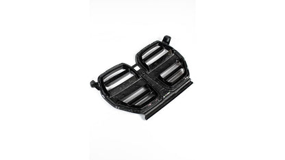 NWCarbon Haus G8X SQ-V Dry Carbon Fiber Grill-Exterior-Silicon Valley Bimmer