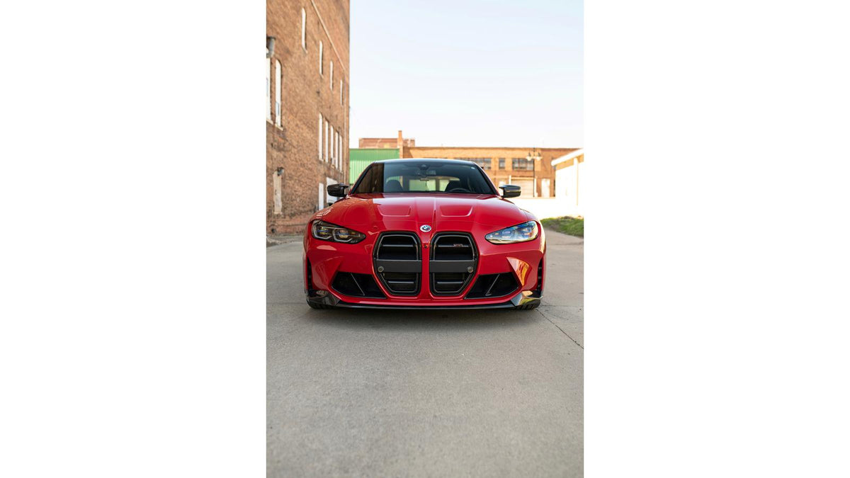 NWCarbon Haus G8X SQ-V Dry Carbon Fiber Grill-Exterior-Silicon Valley Bimmer