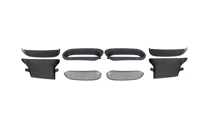 NWCarbon Haus G90 M5 SQ Style Dry Carbon Fiber Vented Hood Inlet and Trim-Exterior-Silicon Valley Bimmer