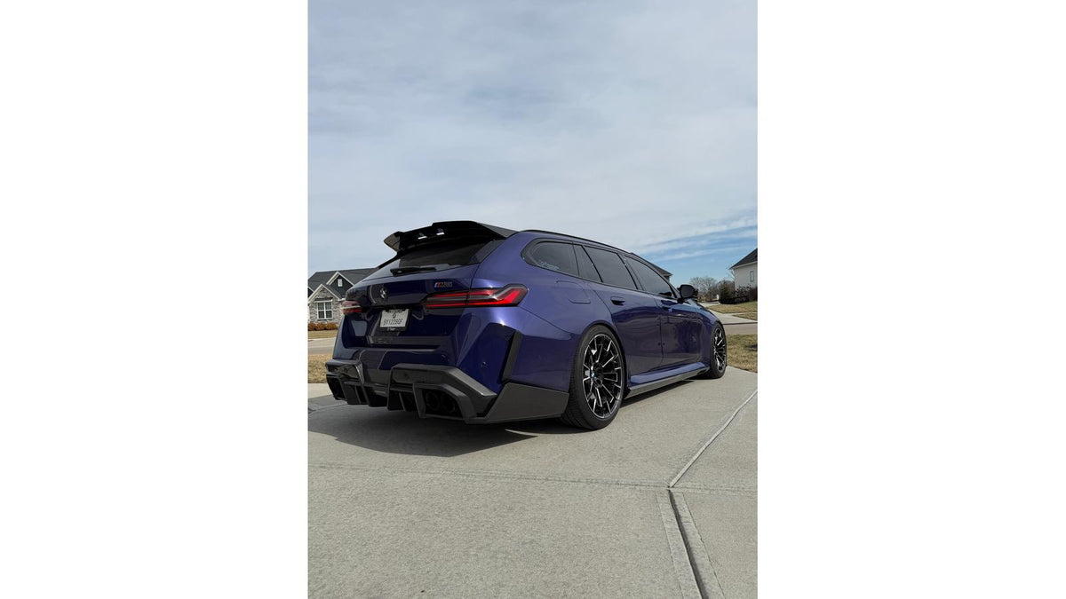 NWCarbon Haus G90/G99 M5 SQ-A Style Dry Carbon Fiber Side Skirt-Exterior-Silicon Valley Bimmer