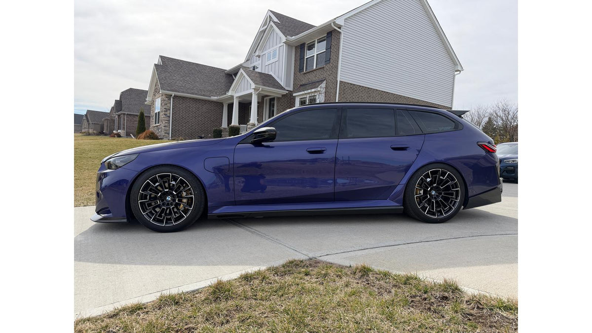 NWCarbon Haus G90/G99 M5 SQ-A Style Dry Carbon Fiber Side Skirt-Exterior-Silicon Valley Bimmer