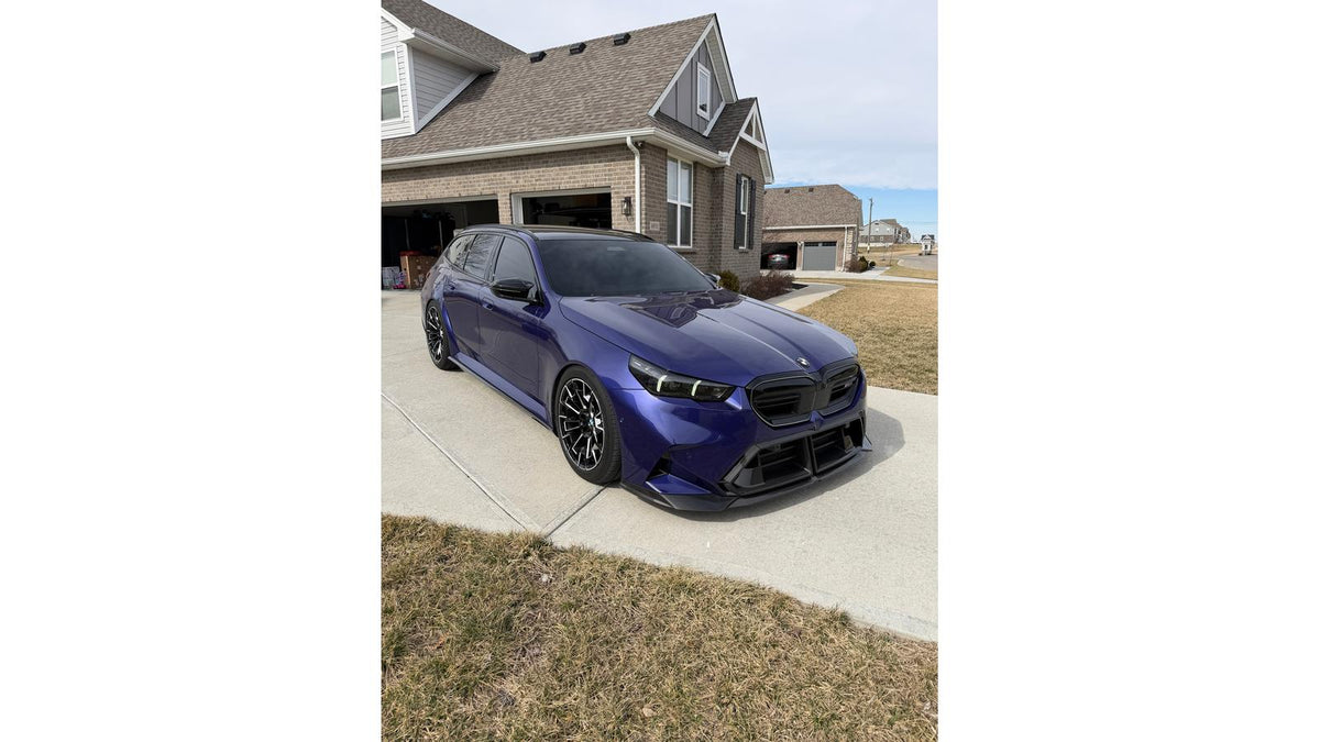 NWCarbon Haus G90/G99 M5 SQ-A Style Dry Carbon Fiber Side Skirt-Exterior-Silicon Valley Bimmer