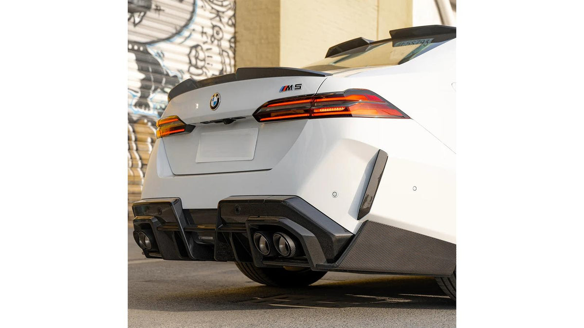 NWCarbon Haus G90/G99 M5 SQ-B Dry Carbon Fiber Rear Diffuser-Exterior-Silicon Valley Bimmer