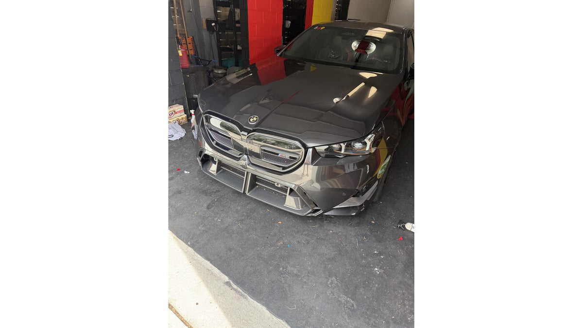 NWCarbon Haus G90/G99 M5 SQ Style Dry Carbon Fiber Front Canards-Exterior-Silicon Valley Bimmer
