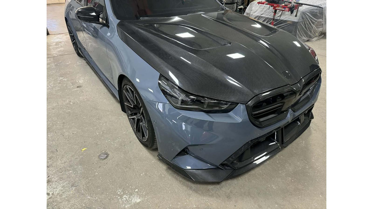 NWCarbon Haus G90/G99 M5 SQ Style Dry Carbon Fiber Vented Hood-Exterior-Silicon Valley Bimmer
