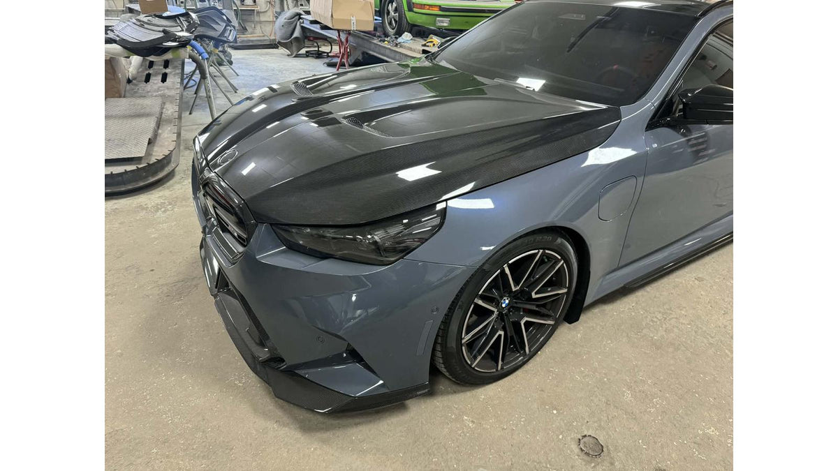 NWCarbon Haus G90/G99 M5 SQ Style Dry Carbon Fiber Vented Hood-Exterior-Silicon Valley Bimmer