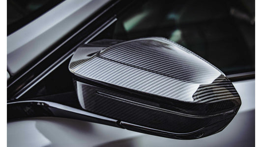 NWCarbon Haus G90/G99 M5 Style Dry carbon Fiber Mirror Covers-Exterior-Silicon Valley Bimmer