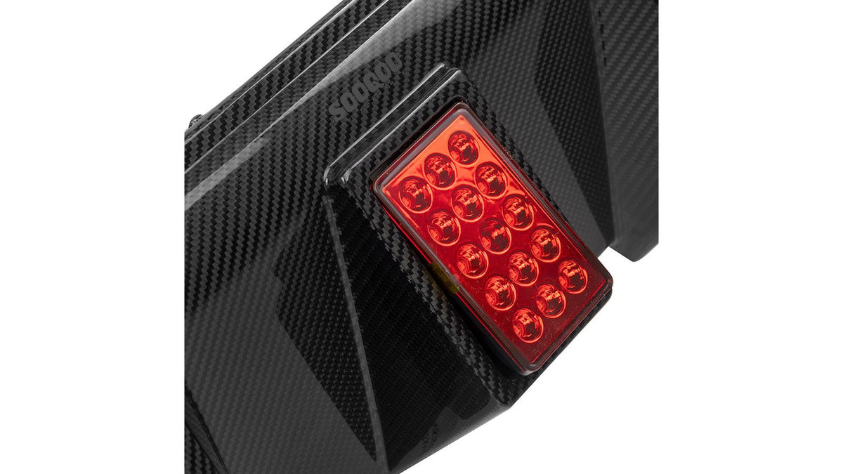 NWCarbon Haus M2 G87 SQ-C Style Dry Carbon Fiber Rear Diffuser With Brake Light-Exterior-Silicon Valley Bimmer
