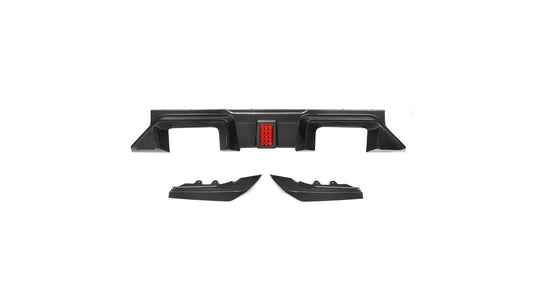 NWCarbon Haus M2 G87 SQ-C Style Dry Carbon Fiber Rear Diffuser With Brake Light-Exterior-Silicon Valley Bimmer