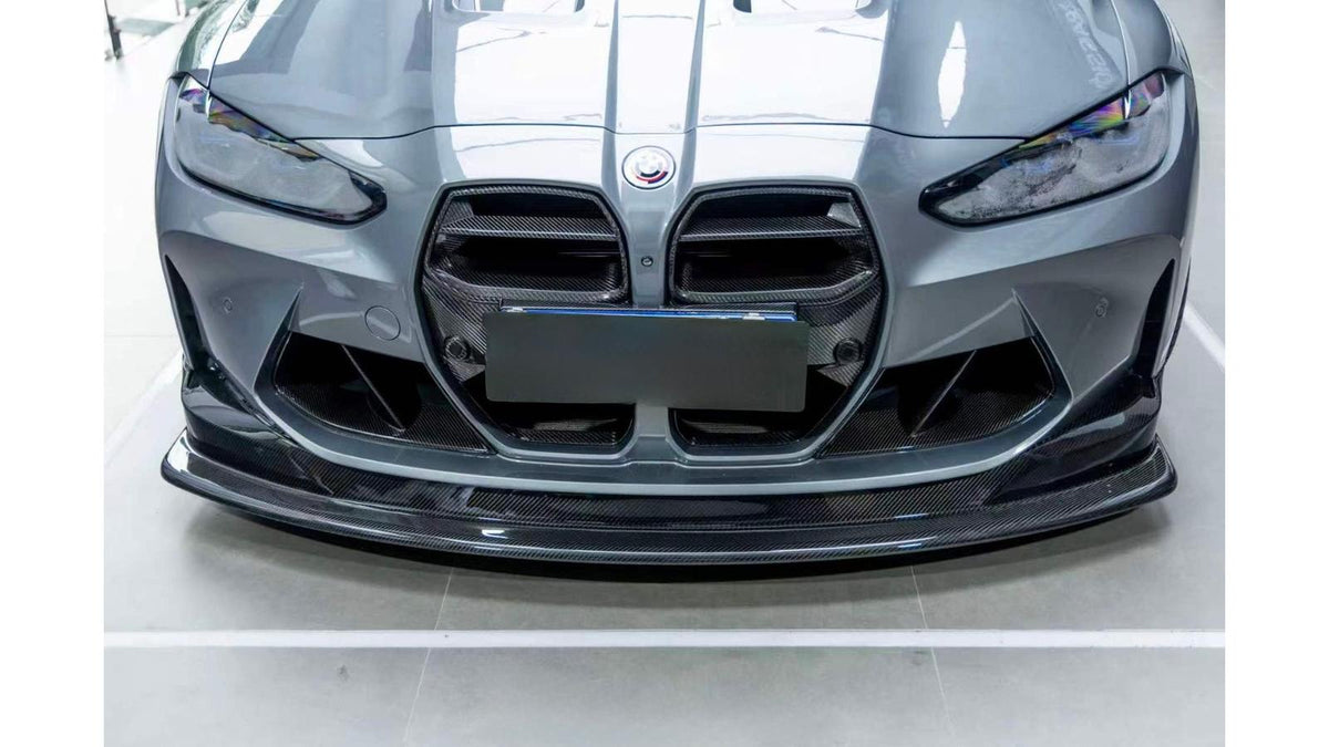 NWCarbon Haus M3/M4 G8X NW1 Style Dry Carbon Fiber Front Lip-Exterior-Silicon Valley Bimmer
