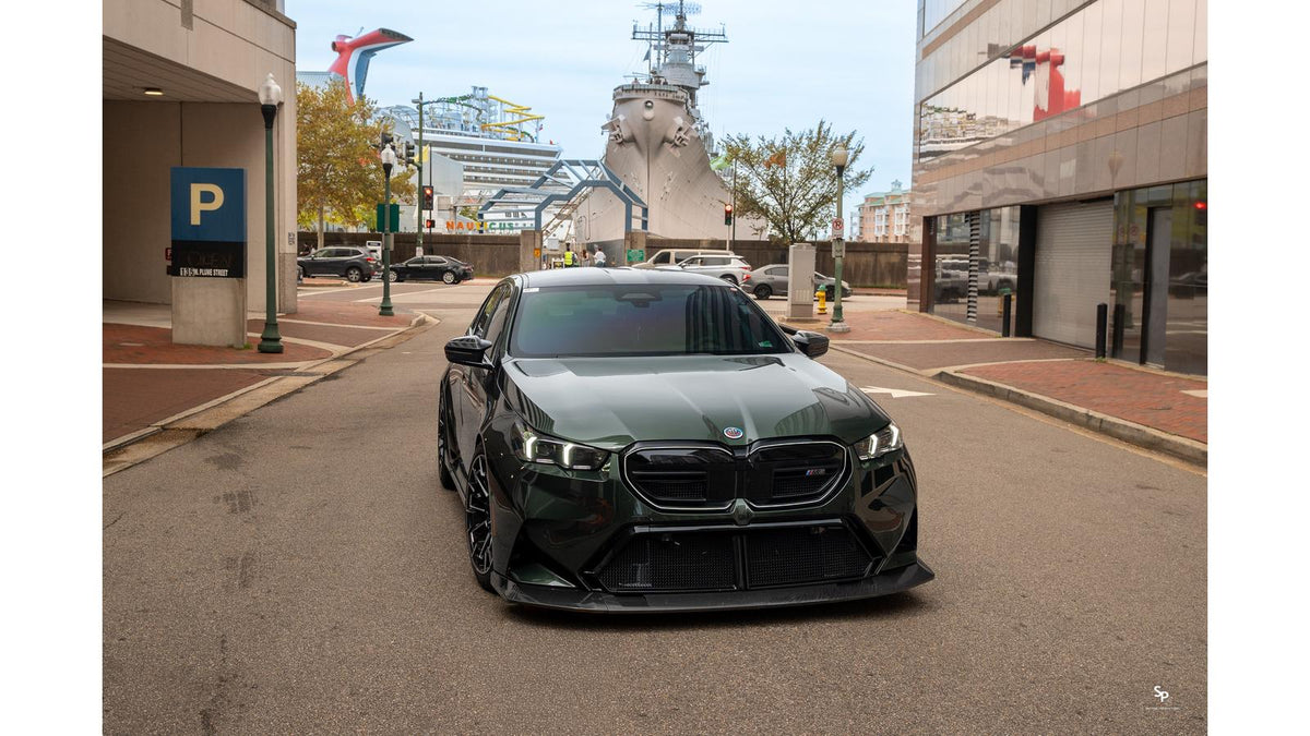 NWCarbon Haus NWCarbon Haus NW1 G90/G99 M5 Front Splitter/Lip-Exterior-Silicon Valley Bimmer