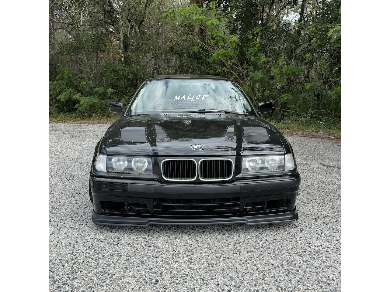 Non M3 E36 GT Front Lip (Rieger Style)-Exterior-Silicon Valley Bimmer
