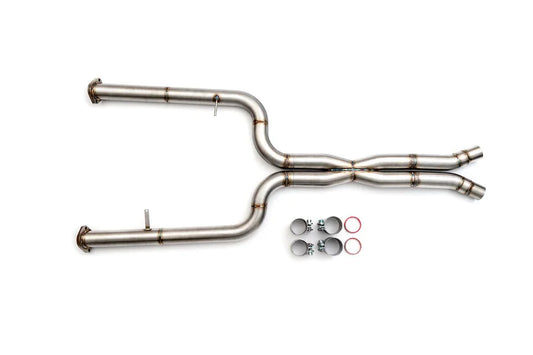 PSI High Flow Non-Resonated Midpipe for BMW 2021+ M3 / M4 (G80 / G82)-Exhaust-Silicon Valley Bimmer