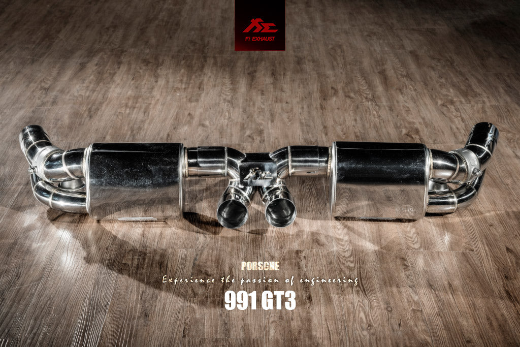 Fi Exhaust Porsche 991.1/991.2 GT3/GT3 RS | 2013-2019 Valvetronic Muffler Exhaust-Exhaust-Silicon Valley Bimmer