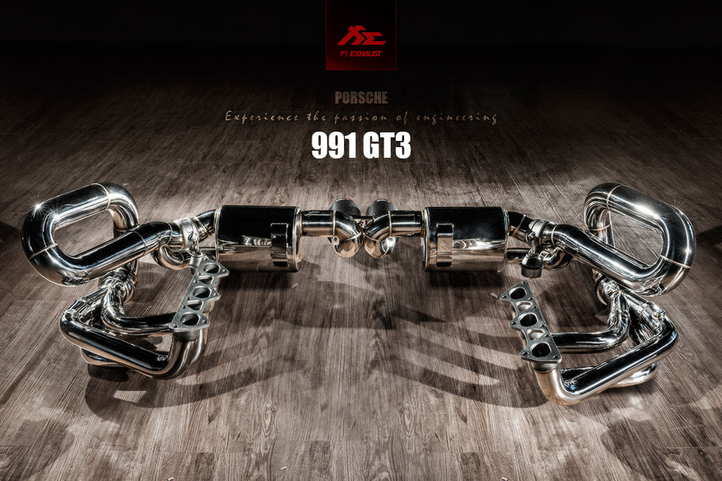 Fi Exhaust Porsche 991.1/991.2 GT3/GT3 RS | 2013-2019 Valvetronic Muffler Exhaust-Exhaust-Silicon Valley Bimmer